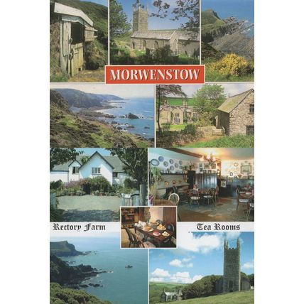 Morwenstow Rectory Tea Rooms Cornwall 2x Postcard s