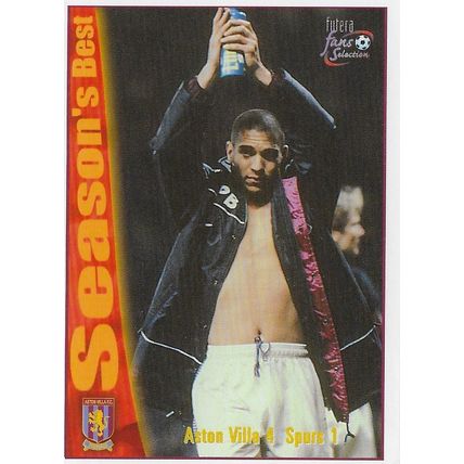 Futera's Aston Vila 1997-98 Fans' Selection: Season's Best - No. 52, Aston Villa