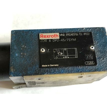 NEW REXROTH ZDR 6 DP2-43/75YM,A205-276, 00483786 HYDRAULIC VALVE,FM,AR