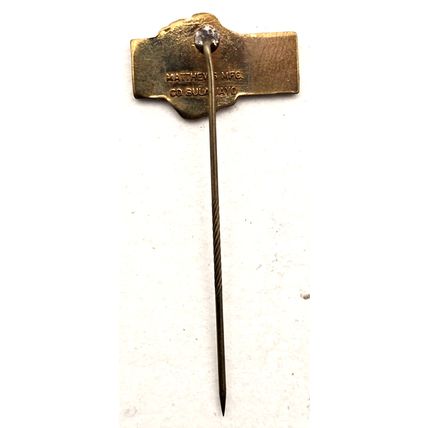 1984 Los Angeles Olympics Zimbabwe Stick Pin Pinback Brooch (K6D)