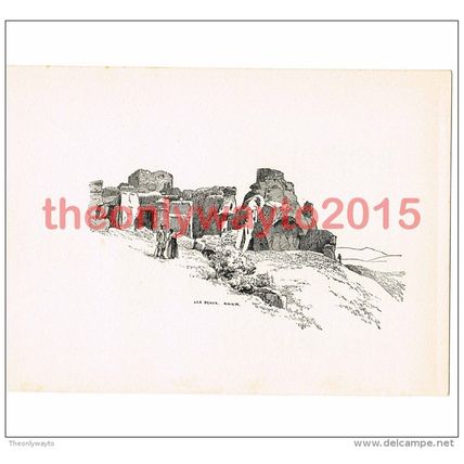 Les Beaux, France, Book Illustration (Print), c1920