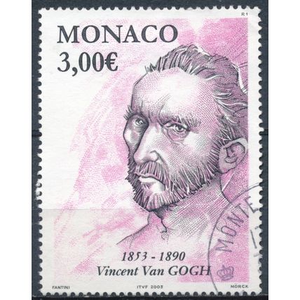 Artists' Birth Anniversaries: €3 - Monaco 2003 - F H - MiNr 2657