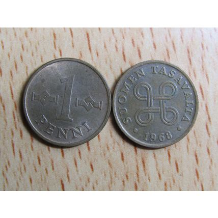 Finland 1968 1 Penni Coin