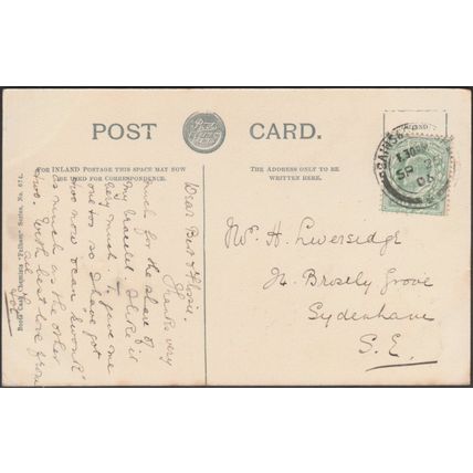 Shakespeare's Monument, Stratford-on-Avon, 1905 - Boots Pelham Postcard