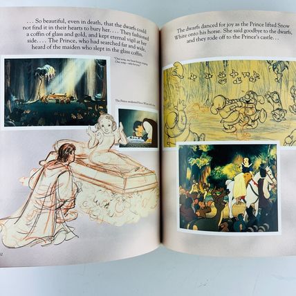 Disney Snow White by Justin knowles Pub Group Hardcover Book 50th Anniversary