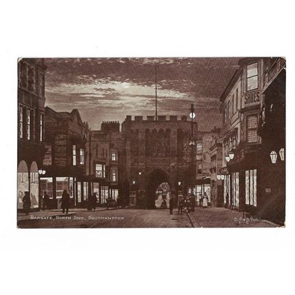 Bargate, North Side, Southampton, Hampshire, Postcard.