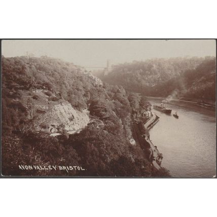 Avon Valley, Bristol, 1910 - RP Postcard