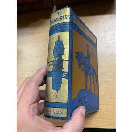 c1907 W H G KINGSTON "THE WANDERERS" FICTION ANTIQUE HARDBACK BOOK (P5)