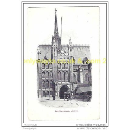 GUILDHALL (), LONDON, ENGLAND, Postcard