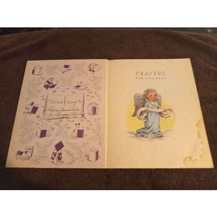 Little Golden Book Prayers For Children By Mary Redd PhD G Edition Fine 6.0 1945