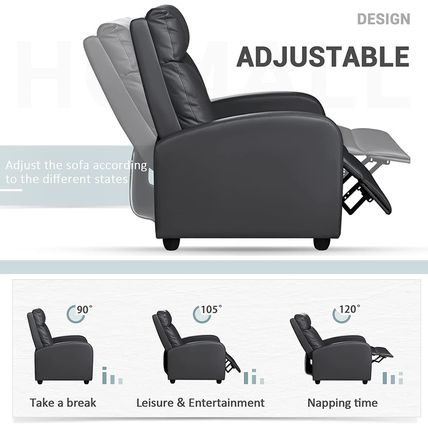 Homall Recliner Chair, Recliner Sofa for Adults, Recliners Home Theater Seating