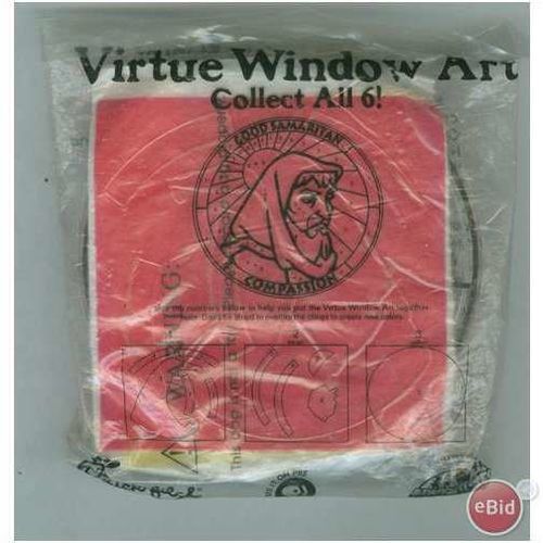 2000 Chick-fil-A Virtue Window Art Compassion Kit Mint in Package