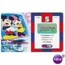 MICKEY and MINNIE MOUSE used Phonecard Italy