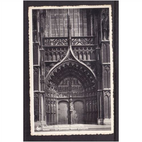 Antwerp Cathedral Main Entrance 1944 unused