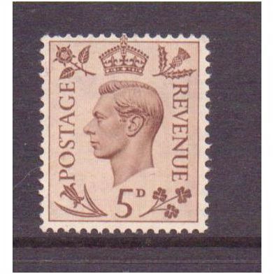 george vI sg469 hm 5d brown