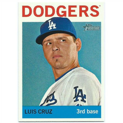 2013 Topps Heritage - #374 - Luis Cruz