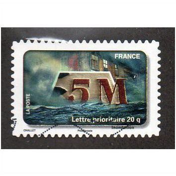 FRA 2010 (56c) ' WATER ' FINE USED (EBID21418)