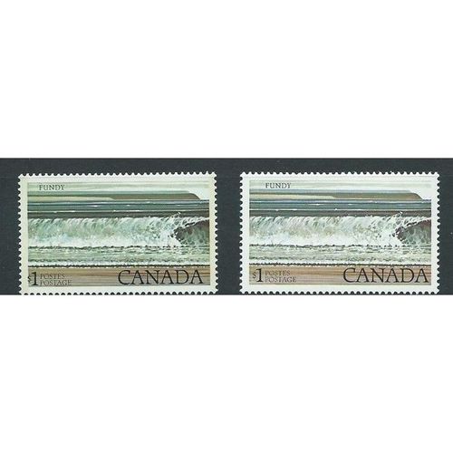 canada stamps specialist sg 884 sg 884a $1. mnh