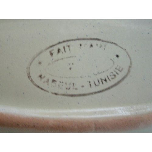 Tunisian Hand Painted Decorative Dish