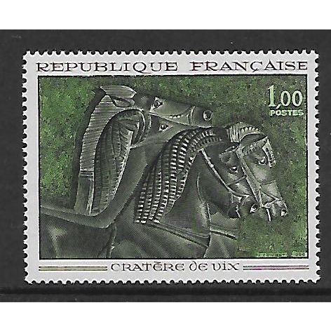 FRANCE 1966 FRENCH ART 1F WINE BOWL SG 1710 M MINT#