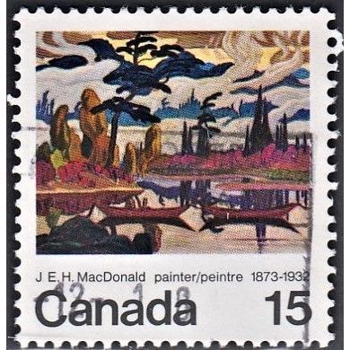 CANADA, 1973 15c Mist Fantasy, SG 756 (Scott #617), used