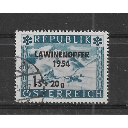 Austria.1954 Avalanche Fund stamp.Fine Used.Aug22