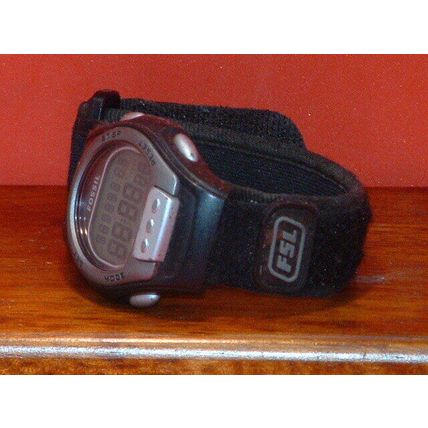 Pre-Owned Black Fossil DQ11-21 Digital Watch