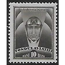 Zm Mi 18: 10 b. brown-black Postal Tax Stamp: Aviation Fund, comb perf. 14¼:14