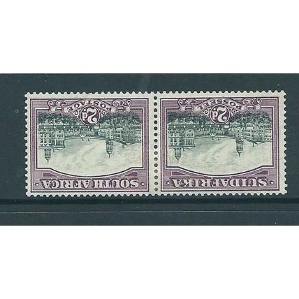 south africa stamps sg44b sg 44bw pair hm watermark inverted