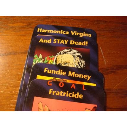 1996, ILLUMINATI, Card Game, 30-Cards, 15-Blue/15-Red, RARE! (A)