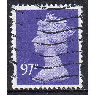 GB 2010 Machin - Mauve 97p Used