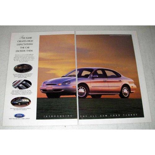 1995 Ford Taurus Car Ad - High Expectations