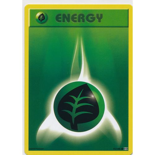 Pokemon XY Evolutions 91/108 Grass Energy