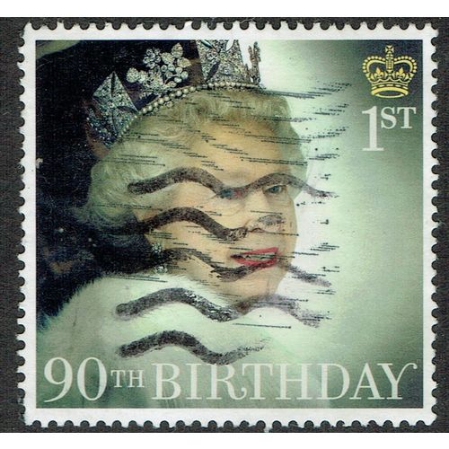 2016 90th Birthday Queen Elizabeth II 1st Multicoloured SG3827 GU