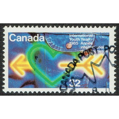 Canada 1985 International Youth Year 32c Multicoloured SG1142 FU