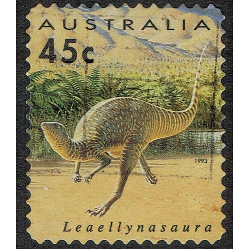 Australia 1993 Prehistoric Animals 45c Multicoloured S/Ad SG1431 GU