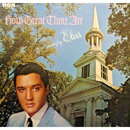 Elvis Presley-How Great Thou Art-LP-1976-EX/EX