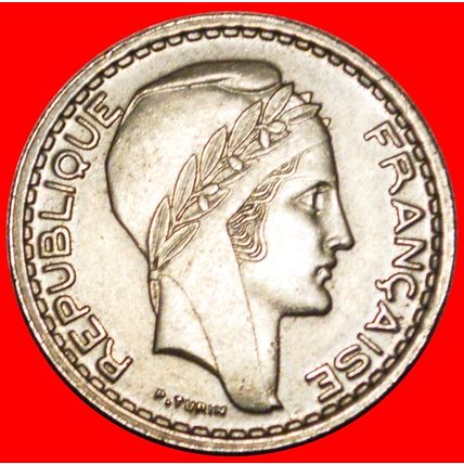 PHRYGIAN CAP: FRANCE ★ 10 FRANCS 1949 MINT LUSTRE!★LOW START★NO RESERVE!