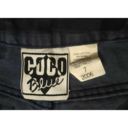 GOGO Blue Booty Shorts - Size 7 - Sexy "Short Shorts for summer! Free Ship!
