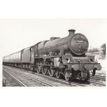 45608 Train At Swindon Station in 1959 Vintage Railway Photo