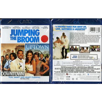 JUMPING THE BROOM BLU-RAY PAULA PATTON ANGELA BASSETT SONY VIDEO NEW