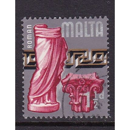 MALTA 1965-70 1½d USED SG332