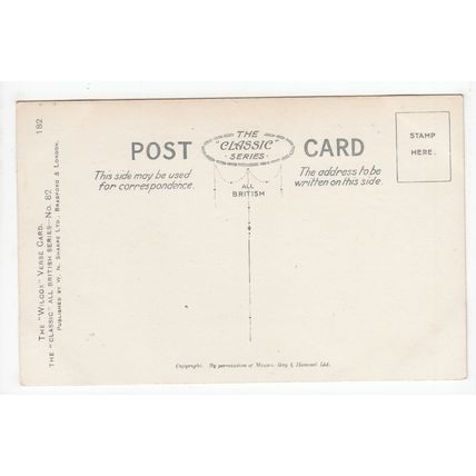Thoughts Ella Wheeler Wilcox Verse Postcard 182