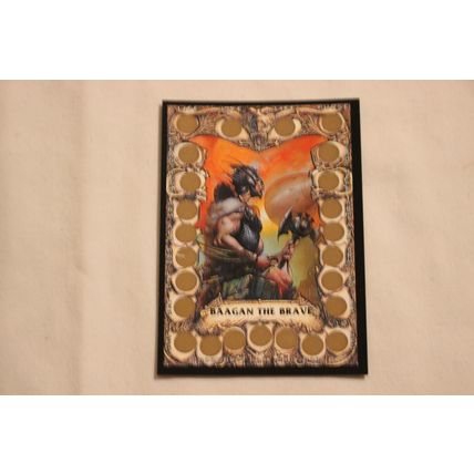 Baagan The Brave 1993 Merlin Battle Cards NO. 82