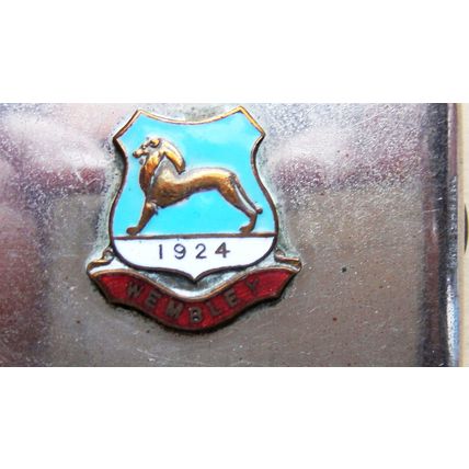 1924 Wembley British Empire Exhibition Souvenir Book Match Holder / Card Case