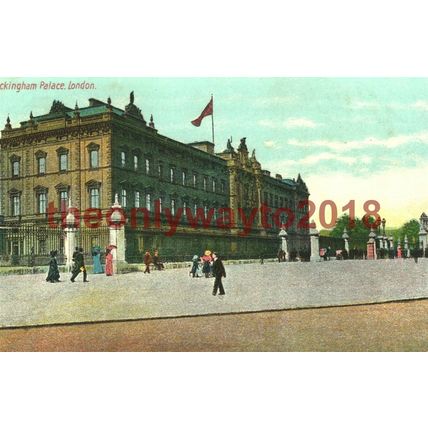 Buckingham Palace, London, England, Postcard 1900/10s