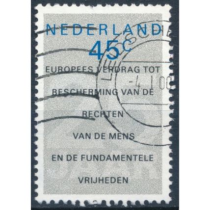 Human Rights Treaty - Netherlands 1978 - F H - MiNr 1119