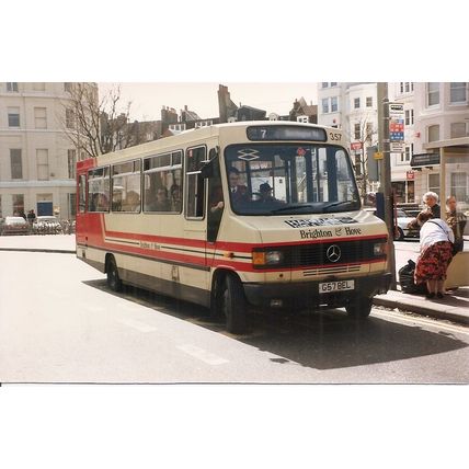 Colour Photo of Brighton & Hove Bus & Coach Co Ltd. - G57 BEL ex. Bournemouth