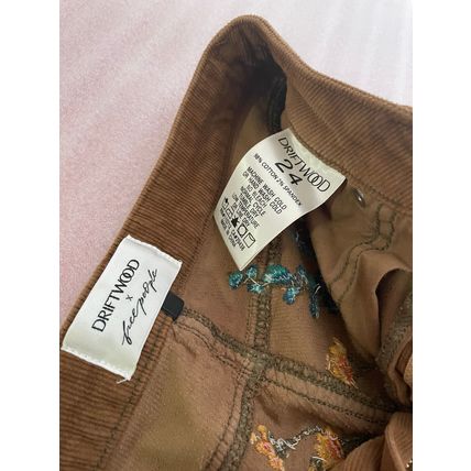FLORAL Embroidered Flares Bell Bottom Pants Jeans MakE oFFER!