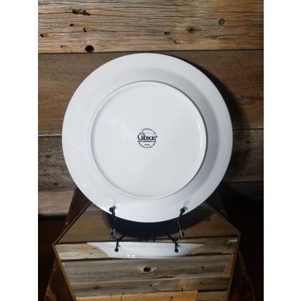 Gibson Designs - Noel Morning - Dinner Plate - 10". Discontinued.